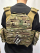 Плитоноска WAS Warrior LPC V1 DFP TEMP with Triple 5.56 Elastic Open Mag Panel, 2x Utility Pouches - зображення 3