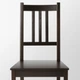 Стул IKEA STEFAN коричнево-чёрный деревянный 002.110.88 - изображение 8