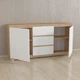 Комод Forte Mikkel Ш 1502/В 759/Г 390 Білий-Дуб крафт - зображення 2