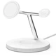 Безпровідний зарядний пристрій Belkin MagSafe 3in1 Wireless Charger White (WIZ009ttWH-APL) - зображення 1