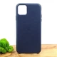 Шкіряний чохол Molan Leather Case для Apple iPhone 11 Pro max Blue - зображення 1
