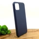 Шкіряний чохол Molan Leather Case для Apple iPhone 11 Pro max Blue - зображення 3