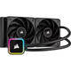 Система водяного охлаждения Corsair iCUE H115i RGB Elite Liquid CPU Cooler (CW-9060059-WW), Intel: 2066/2011/1700/1200/1151/1150/1155/1156/1366, AMD: AM5/AM4/TRX4/TR4, 322х137х27 мм - изображение 1