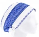 Медицинская шапочка женская HeadwearUniverse универсальная принт Вышиванка синяя с белым - изображение 1