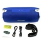 Качественная портативная акустическая стерео колонка Hopestar A6 Bluetooth Blue - изображение 2