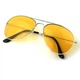 Очки для водителей антибликовые антифары день/ночь Night View Glasses Pro антиблик Желтый - изображение 3
