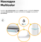 Детский стол Mealux Vancouver Multicolor BL Lite (BD-620 W/G MC + BL Lite) - изображение 4