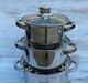 Набор кастрюль Edenberg 6 предметов из нержавеющей стали (EB-3733) - изображение 4