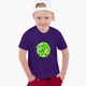 Детская футболка для мальчиков Рик и Морти (Rick and Morty) (25186-1240-24) 158-164 см Хлопок Фиолетовый - изображение 3