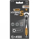Бритва Bic Flex 5 Hybrid з 4 змінними картриджами (3086123644984) - зображення 1