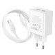 Адаптер мережевий HOCO Type-C to Lightning Cable Leader dual port (2C) charger C108A |2Type-C, 35W/3A, PD/QC| білий - зображення 6