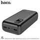 PowerBank HOCO Serenity digital display large capacity DB34B 30000mAh |2USB/Type-C, 2A| black - зображення 3