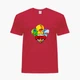 Дитяча футболка Бравл Старс (Brawl Stars) (25186-1701) 122-128 см Бавовна Червоний - зображення 4