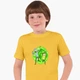 Детская футболка для мальчиков Рик и Морти (Rick and Morty) (25186-1240-15) 122-128 см Хлопок Желтый - изображение 1