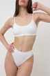 Бесшовний топ в рубчик на тонких бретелях Giulia CAMI TOP RIB S/M White, Бесшовний топ - изображение 4