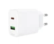 Сетевое зарядное устройство Acefast A25 1 USB/ 1 Type-C 3A 20W PD QC белое - изображение 5