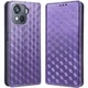 Чохол Deexe Rhombus Book для BlackView Oscal C80 - Purple - зображення 1