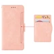 Чехол Deexe Wallet Stand для BlackView Oscal C80 - Pink - изображение 6