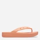 Klapki japonki damskie Crocs CR207714-PAPA 38-39 (W8) 24.6 cm Pomarańczowe (191448991705) - obraz 1