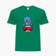 Детская футболка Бравл Старс Леон Волк (Brawl Stars Leon Wolf) (25186-1014) 104-110 см Хлопок Зеленый - изображение 4