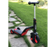 Дитячий самокат беговел велосипед трансформер 3в1 Best Scooter 28828 Підсвічування і музика чорно-червоний - изображение 4