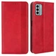 Чохол-книжка Deexe Retro Style для Nokia G22 - Red - зображення 1
