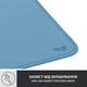Ігрова поверхня Logitech Mouse Pad Studio Blue (956-000051) - изображение 5