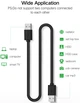 Кабель Ugreen US102 USB 2.0 2 м Чорний (UGR-10311) - зображення 6