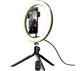 Селфи-лампа LED кольцо со штативом Trust Maku Ring Light Vlogging 25.4см - изображение 1