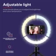 Селфи-лампа LED кольцо со штативом Trust Maku Ring Light Vlogging 25.4см - изображение 4