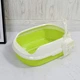 Туалет для кішок з лопаткою Taotaopets 226611 40*29*13,5 см Green - зображення 4