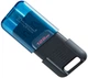 Флеш память USB Kingston DataTraveler 80 M 128GB USB Type-C Black/Blue (DT80M/128GB) - изображение 1