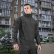 Тактична куртка демісезонна військова M-Tac куртка Soft Shell Black Soft Shell чорний S (OPT-45081) - зображення 4