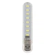 Лампа світлодіодна USB Lesko H1926-8 LED для повербанка ноутбука - зображення 2