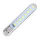 Лампа світлодіодна USB Lesko H1926-8 LED для повербанка ноутбука - зображення 3