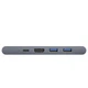 Хаб док станция Baseus Thunderbolt C Pro Dual Seven-in-one (CAHUB-L0G) - изображение 4