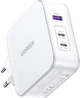 Мережевий зарядний пристрій Ugreen CD289 GaN Fast Charger 140Вт with Cable White (6941876213399) - зображення 2
