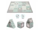 Килимок-пазл Luno Shapes Yellow, Kinderkraft, (сірий із зеленим), (30 елементів), 00-00305153 (KPLUSH00YEL0000) - зображення 6