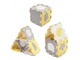 Коврик-пазл Luno Shapes Mint, Kinderkraft, (желтый с серым) (30 элементов), 00-00305152 (KPLUSH00MIN0000) - изображение 3