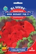 Пелларгония Блек Вельвет Ред F1 семена (5 шт) герань калачики, Collection, TM GL Seeds - изображение 1
