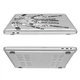 Чехол пластиковый для Apple MacBook Neo 13 (A18 Pro) 2026 (Ножи и лица, комикс) A3404 макбук нэо 13" inch - изображение 5