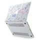 Чохол пластиковий для Apple MacBook Neo 13 (A18 Pro) 2026 (Синє листя патерн) A3404 макбук нео 13" inch - зображення 2