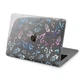 Чохол пластиковий для Apple MacBook Neo 13 (A18 Pro) 2026 (Синє листя патерн) A3404 макбук нео 13" inch - зображення 8