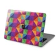 Чехол пластиковый для Apple MacBook Neo 13 (A18 Pro) 2026 (Красочные квадраты) A3404 макбук нэо 13" inch - изображение 8