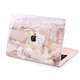 Чехол пластиковый для Apple MacBook Neo 13 (A18 Pro) 2026 (Розовый мрамор) A3404 макбук нэо 13" inch - изображение 6