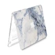 Чехол пластиковый для Apple MacBook Air 13 M2 M3 M4 M5 2022-2026 (Сине-белый мрамор) A2681/A3113/A3240/A3449 макбук эйр 13.6" аир - изображение 5
