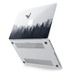 Чехол пластиковый для Apple MacBook Pro 15 2016-2019 (Черный ворон) A1707/A1990 макбук про 2017 case 15.4" 2018 hard cover - изображение 2