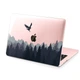 Чехол пластиковый для Apple MacBook Pro 15 2016-2019 (Черный ворон) A1707/A1990 макбук про 2017 case 15.4" 2018 hard cover - изображение 6