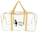 Набір з 3 прозорих сумок в пологовий будинок Mommy Bag - S,L,XL - Бежевий - зображення 2