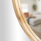 Дзеркало капсула дерев'яне Luxury Wood Freedom Natural Light Ясен 50x80 см - зображення 3
